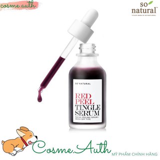 Tinh chất tái tạo da so natural red peel tingle serum 35ml