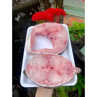 [500g Cá bớp cắt lát] Cá bớp thiên nhiên câu tại Phú Quốc
