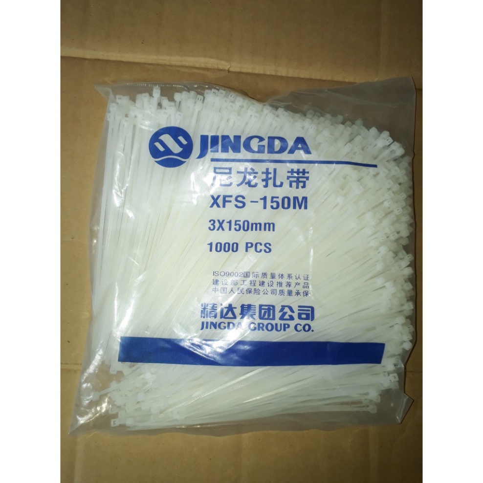 Dây thít 150mm sợi dẻo dai, vô cùng chắc chắn. 15K 100gr