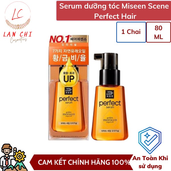 [100% HÀN QUỐC] SERUM DƯỠNG TÓC MISEEN SCENE PERFECT REPAIR HAIR 80ML - Phục hồi hư tổn, giảm gãy rụng, mềm mượt