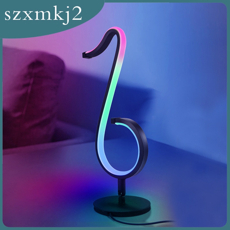 3D Magical Table USB Moon Light Dimmable Touch Sensor Desk Night Lamp Decor