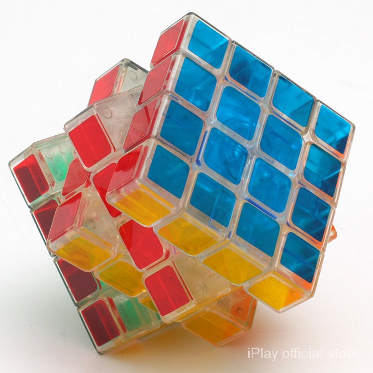 【ZCUBEBốn Bậc Trong Suốt Khối Lập Phương Rubik】Tốt Và Mịn Màng Với Cheats Hướng Dẫn Sử Dụng Đồ Chơi Giáo Dục