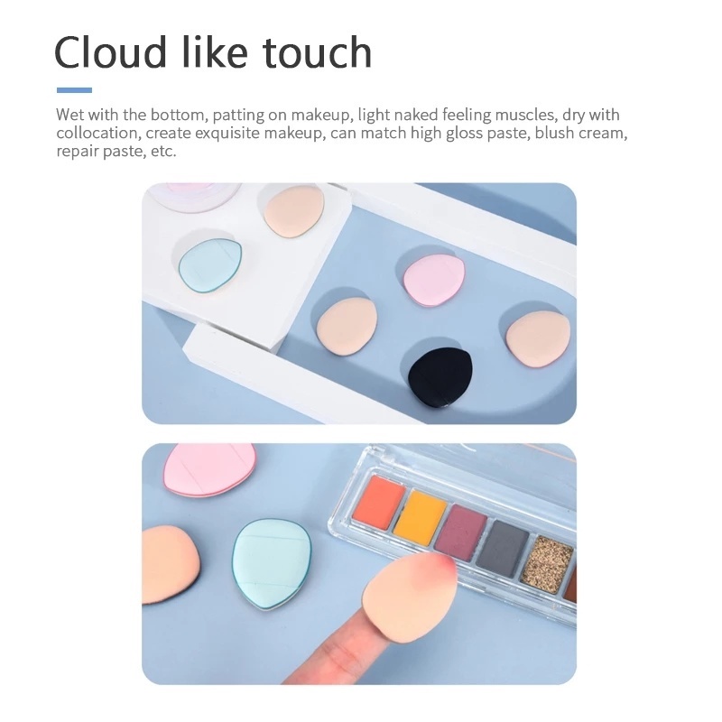 1 Mút Trang Điểm Mini Hình Dạng Ngón Tay