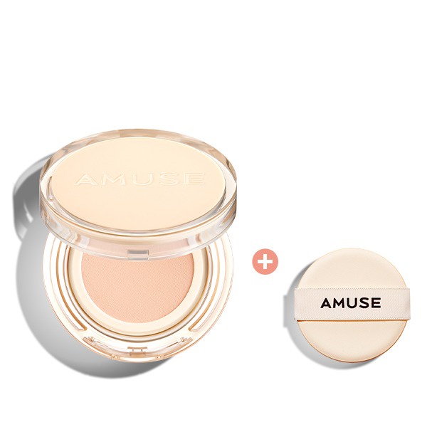 Phấn nước được chứng nhận thuần chay siêu mềm, căng da Amuse dew jelly vegan cushion