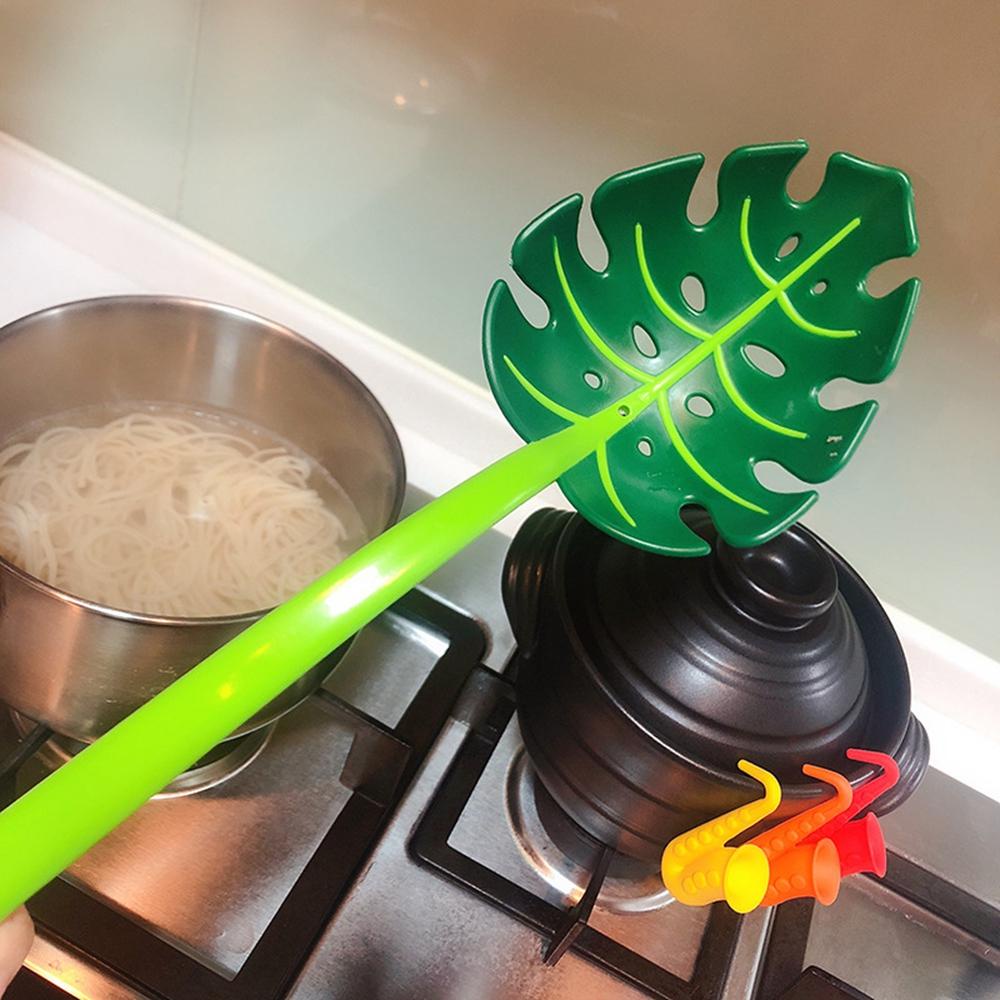 Muỗng Ăn Mì AUGUSTINA Hình Rùa Và Lá Xanh