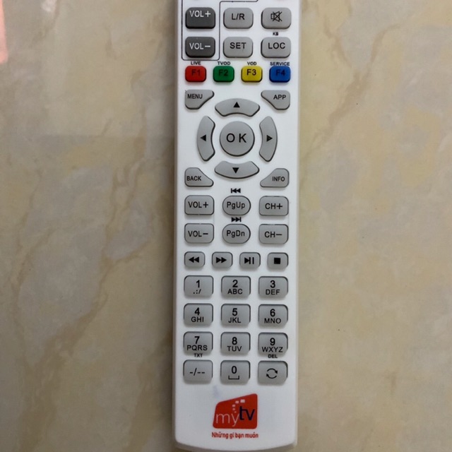 Điều khiển đầu thu truyền hình My TV