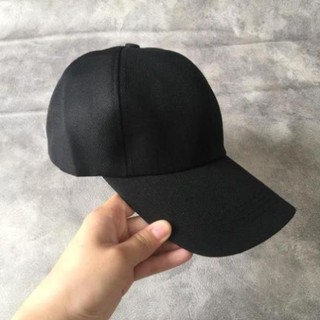 Nón kết trơn màu đen giá rẻ