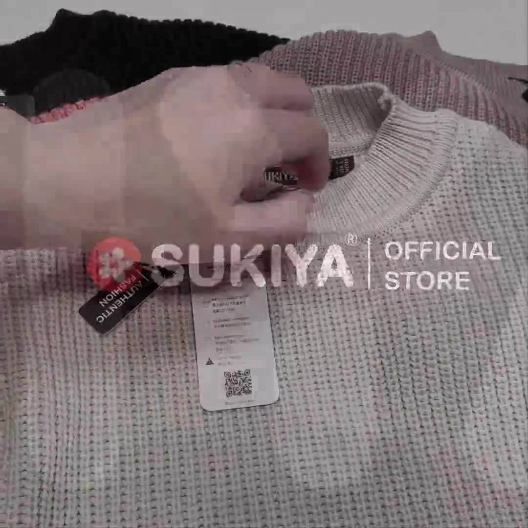 Áo Len Nữ SUKIYA Sợi to chất dày Fom dáng rộng Hàn Quốc hàng đẹp AL08 | BigBuy360 - bigbuy360.vn