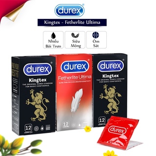 [Combo 2 Durex] Bao Cao Su Pleasuremax Gai Gân, Bcs Kingtex Siêu Mỏng Ôm Sát. Bcs Durex Gai Gân – SP Đắc Lực Cho Cả 2.