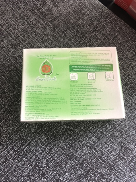 Bột sủi thanh nhiệt Sensa Cools giúp giải nhiệt, giảm nhiệt miệng, nổi mụn, tăng cường đề kháng - Hộp 6 gói