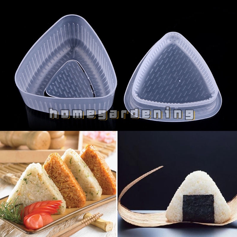 Khuôn tam giác làm cơm nắm tiện lợi