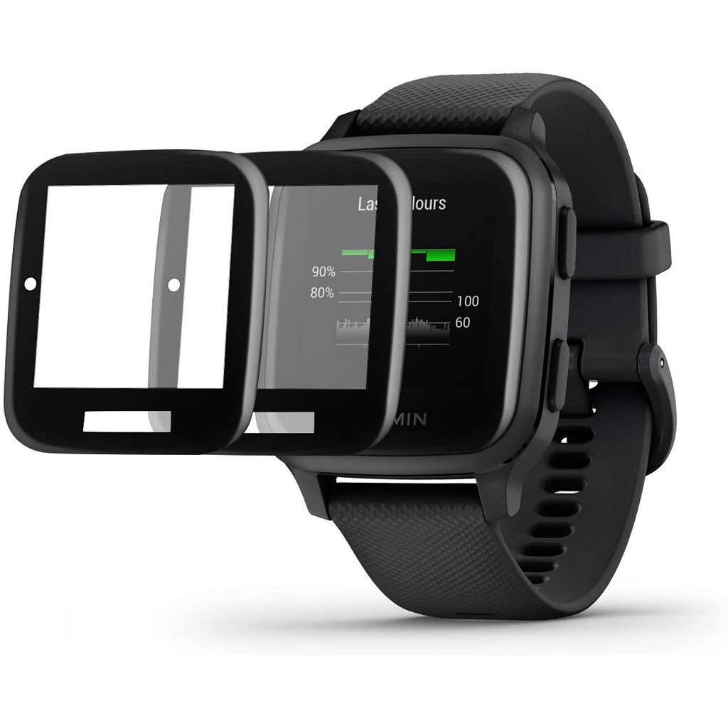 Bộ 2 Miếng Dán Bảo Vệ Màn Hình Dành Cho Đồng Hồ Garmin Venu SQ