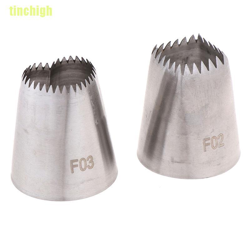 Bộ 3 Cây Kem Trang Trí Đuôi Bắt Kem Hình Vuông / Trái Tim