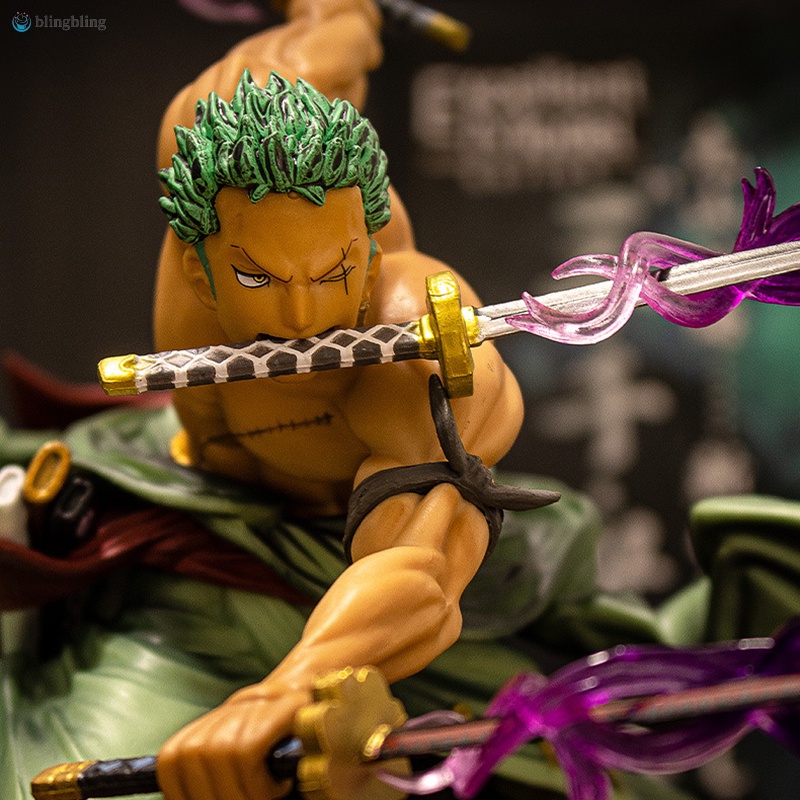 One Piece Anime PVC Figure Zoro Three Thousand World Sanzensekai Action Figure Model Toy Gift for Kid Adult