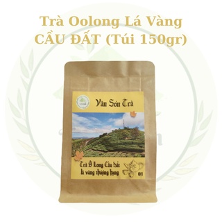 Trà ô long cầu đất lá vàng thượng hạng - túi 150 gram