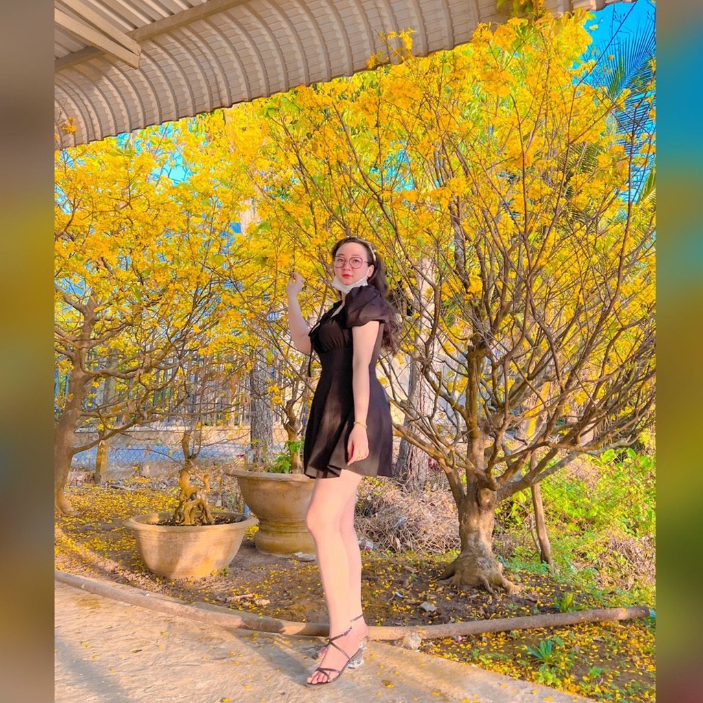 JUMPSUIT NHÚN NƠ NGỰC [TNTSHOP BIGSIZE 60KG 90KG]