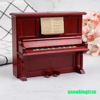 Mô Hình Đàn Piano Mini Tỉ Lệ 1: 12 Trang Trí Nhà Búp Bê