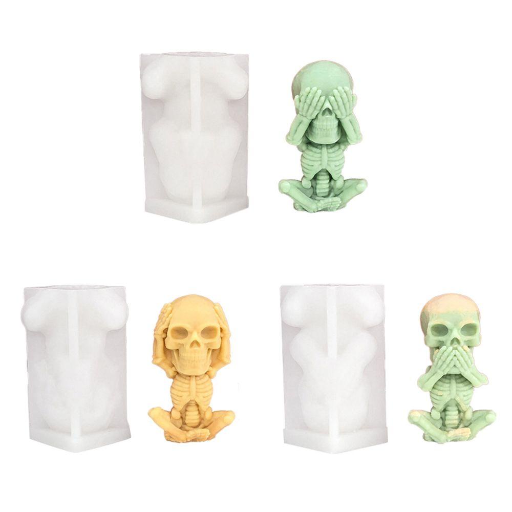 LONTIME Khuôn Làm Nến Nhựa Resin 3D