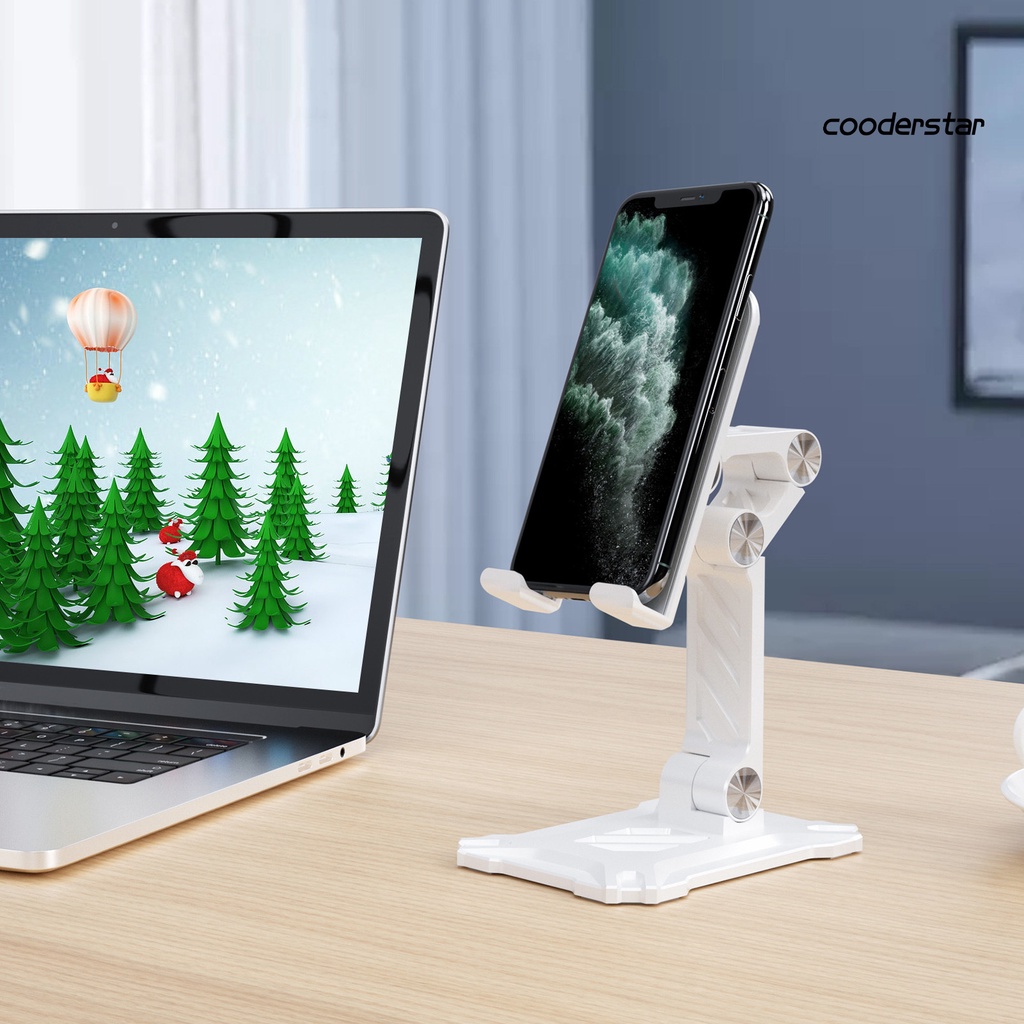 Giá Đỡ Điện Thoại / Máy Tính Bảng Bằng Hợp Kim Nhôm Có Thể Điều Chỉnh Và Gập Lại