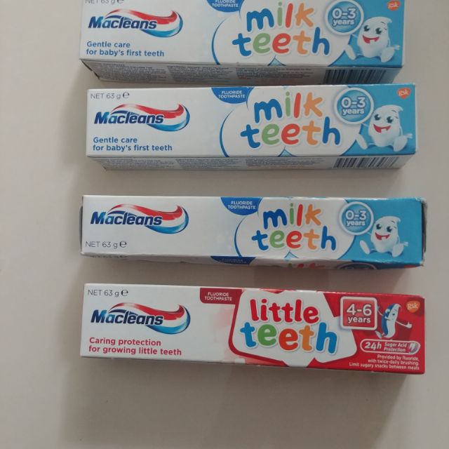 Kem đánh răng milk teeth