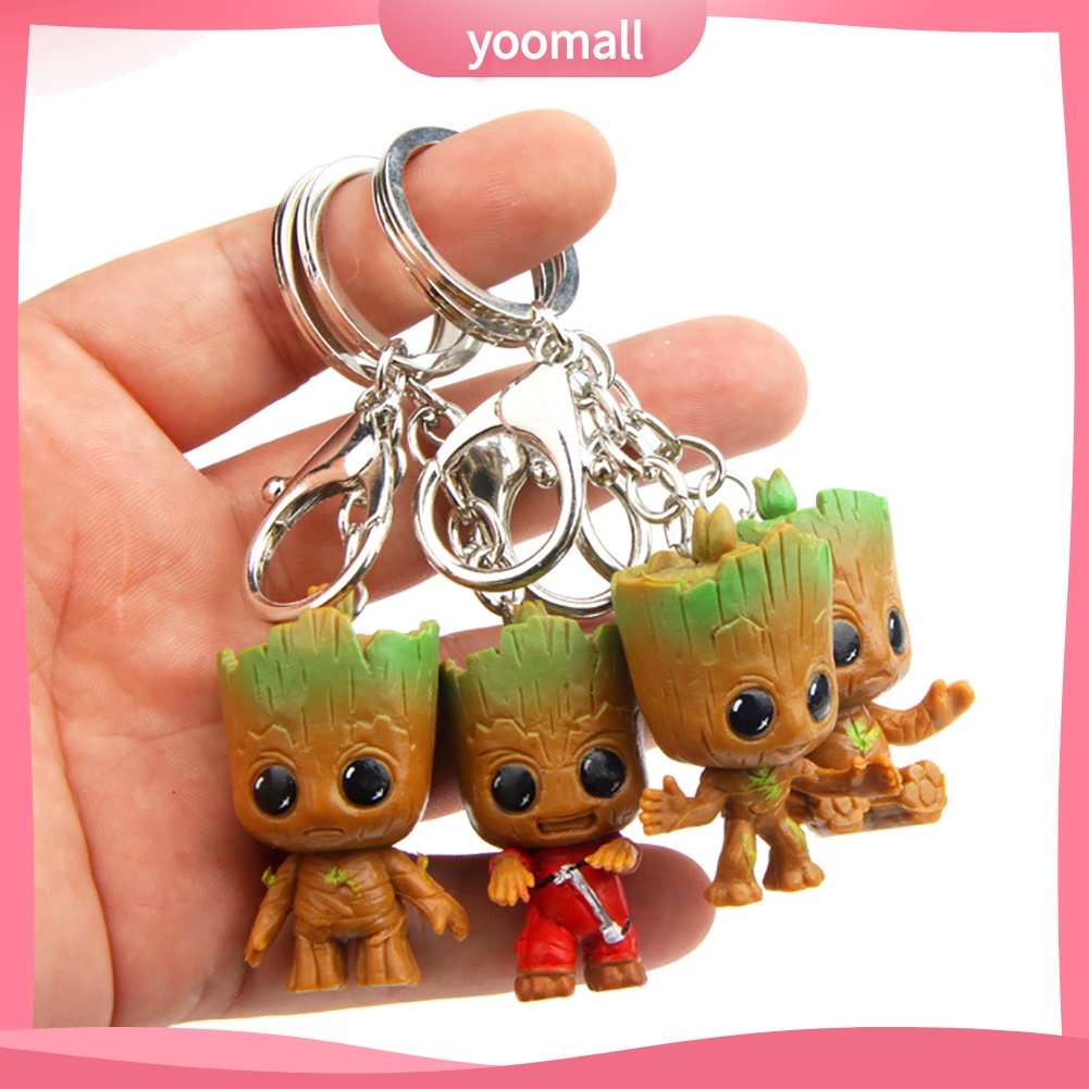 Móc khóa hình nhân vật Vệ binh dải ngân hà độc đáo