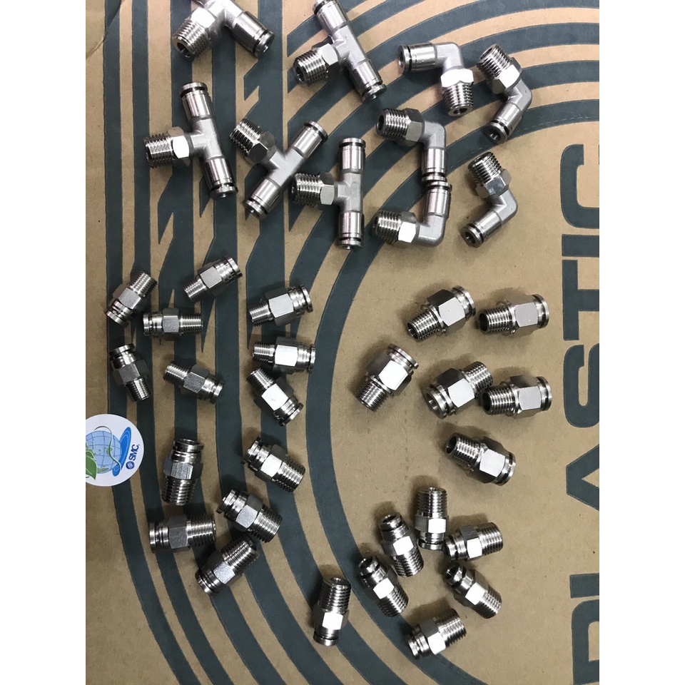 Đầu nối inox, đầu nối nhanh inox (chịu áp 3mpa, nhiệt 180 độ)