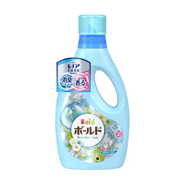 [BIG SALE] Chai nước giặt xả Gell Ball màu xanh hương nắng mai 850g - Hàng Nhật nội địa