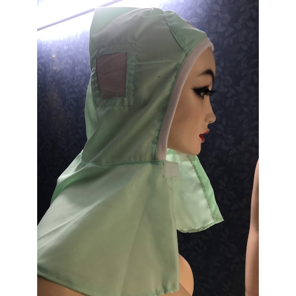 Nón Bảo Hộ Lao Động Màu Xám _ Hình Chụp Thật