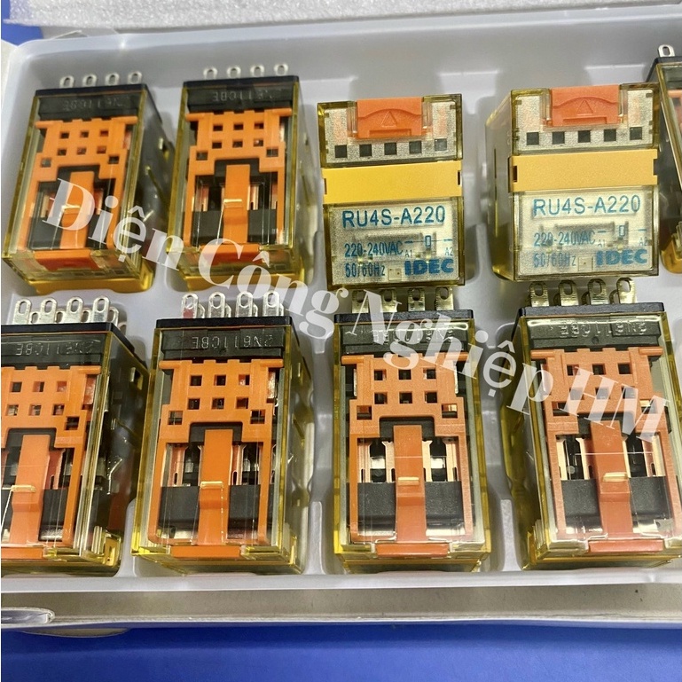 Rơ le trung gian IDEC - Relay trung gian IDEC RU4S (RU4S-A220, RU4S-A110, RU4S-A24, RU4S-D24, SN4S-05D)
