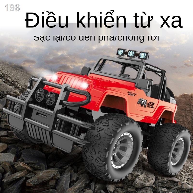 【2021】Xe điều khiển từ xa địa hình có thể sạc lại tốc độ cao drift đua điện trẻ em cậu bé leo trèo đồ chơi