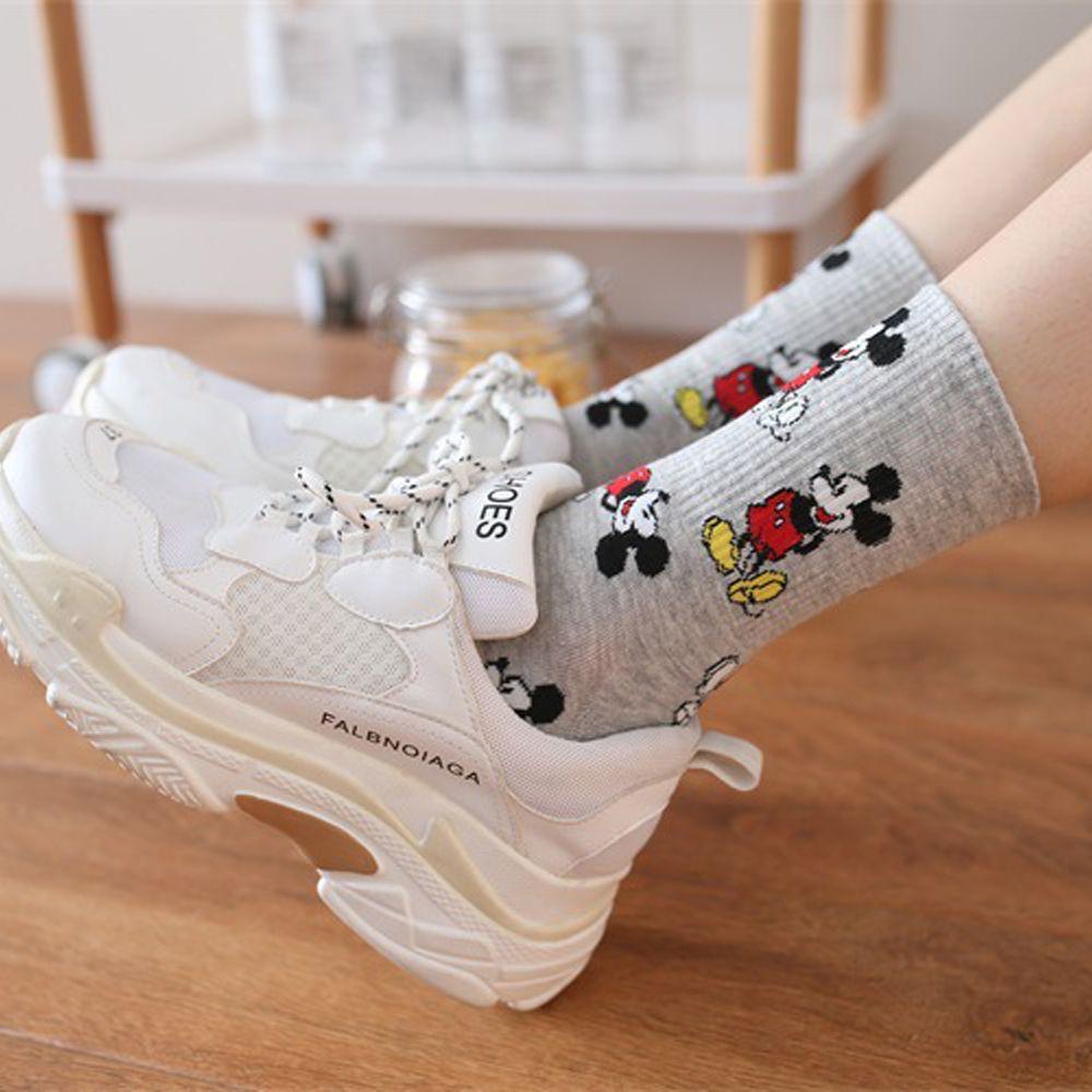 Vớ Cotton Phong Cách Harajuku Nhật Bản Cho Nữ