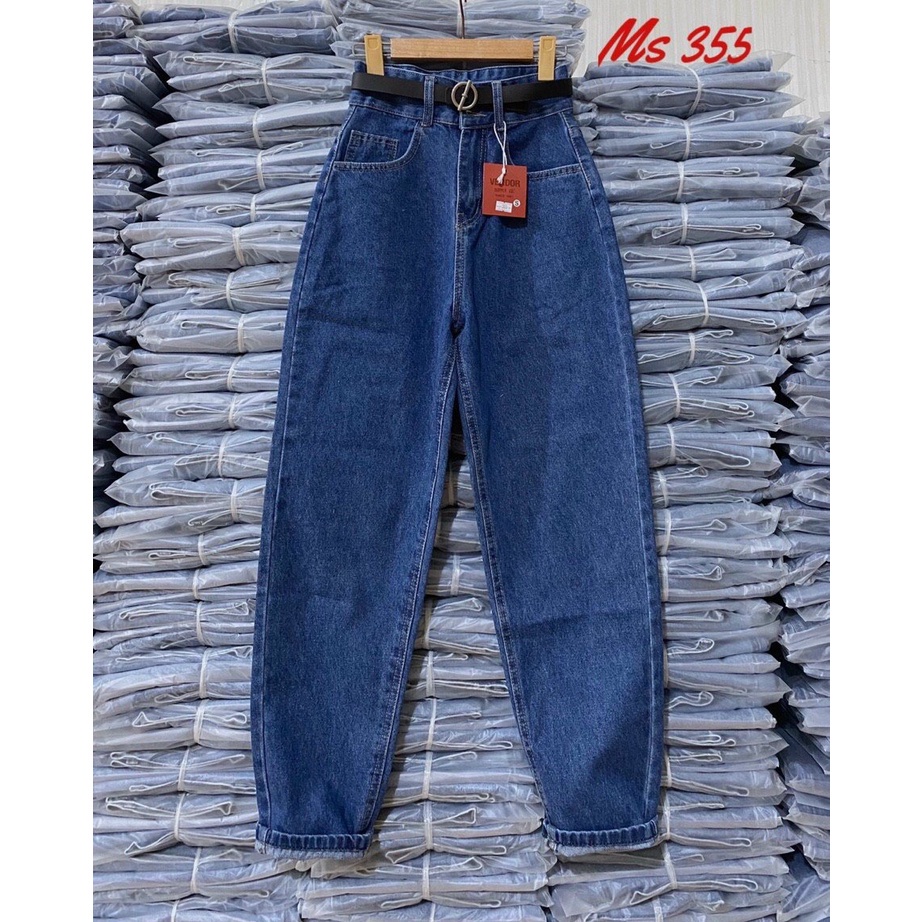 Quần Jeans Baggy Nữ Cạp cao 2 nút Chuẩn Form Hack dáng Chất liệu Cao cấp Trẻ trung cực hot