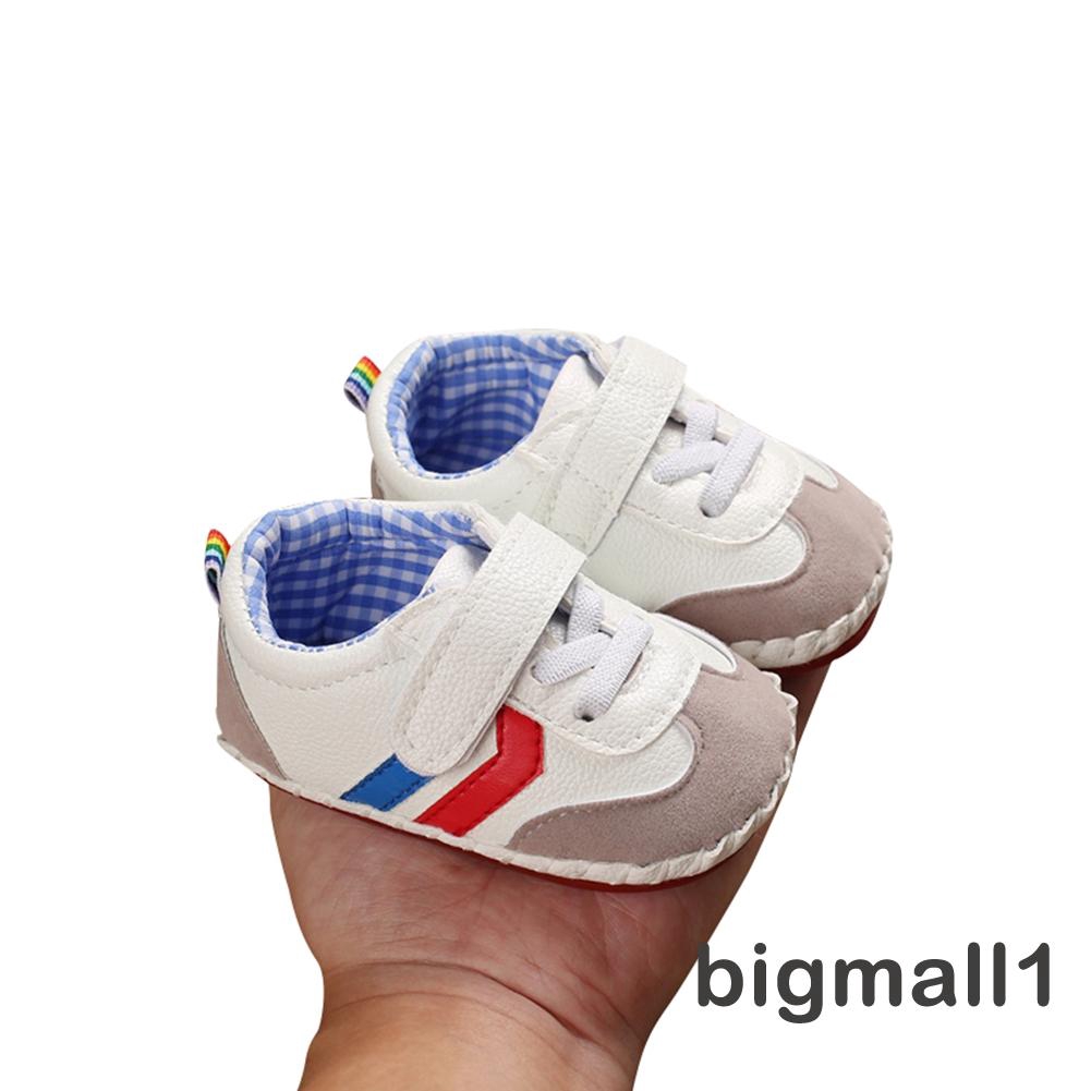 Giày Sneaker Cao Su Chống Trượt Cho Bé Tập Đi