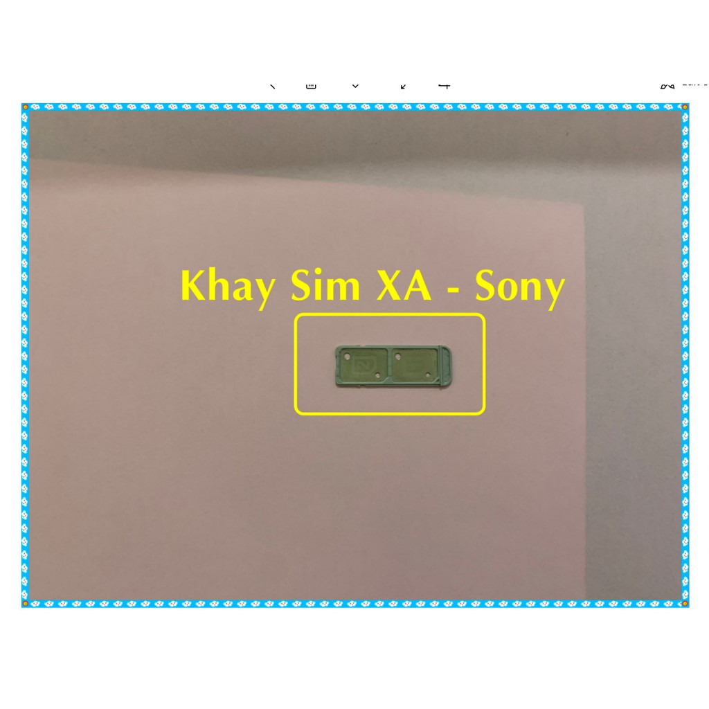 khay sim Xa Sony