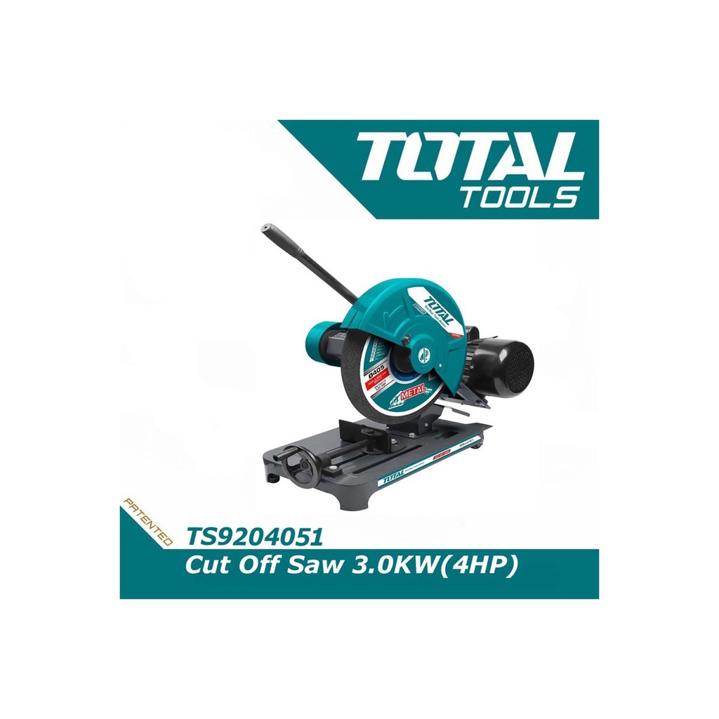 MÁY CẮT SẮT DÂY CUROA TOTAL TS9204051 [CHÍNH HÃNG] MÁY CẮT SẮT 405MM TOTAL [RẺ] CẮT KIM LOẠI 3KW DCA INGCO