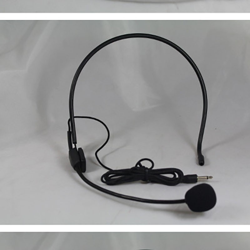 Micro đeo tai có dây giắc cắm 3.5mm hỗ trợ giảng dạy tiện lợi