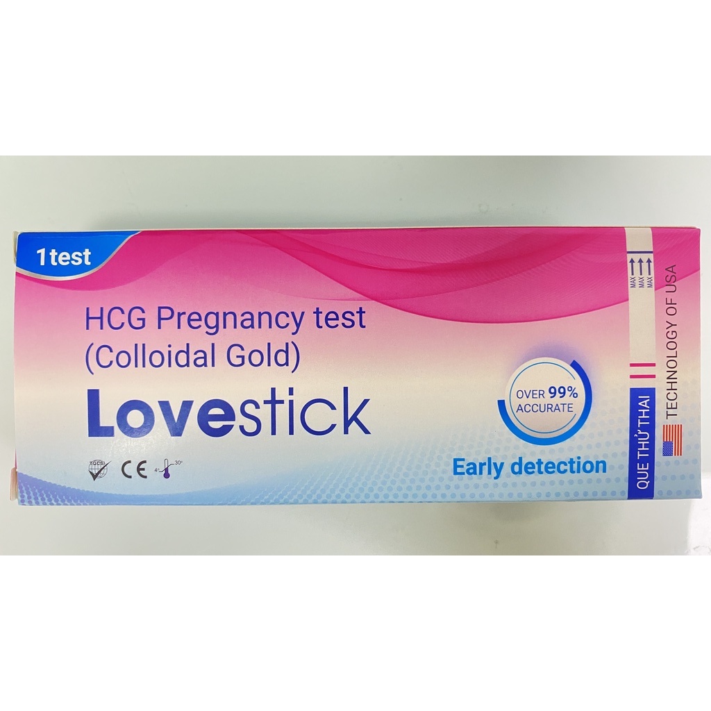 Que Thử Thai Lovesick.Test Nhanh,Kết Quả Chính Xác.Thuận Tiện Sử Dụng