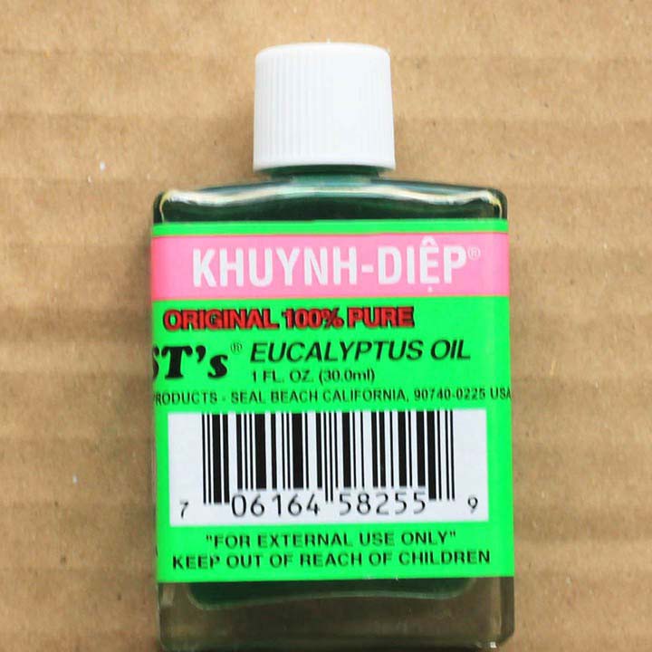 Dầu khuynh Diệp Mỹ nguyên chất 30ml BST's Eucalyptus Oil