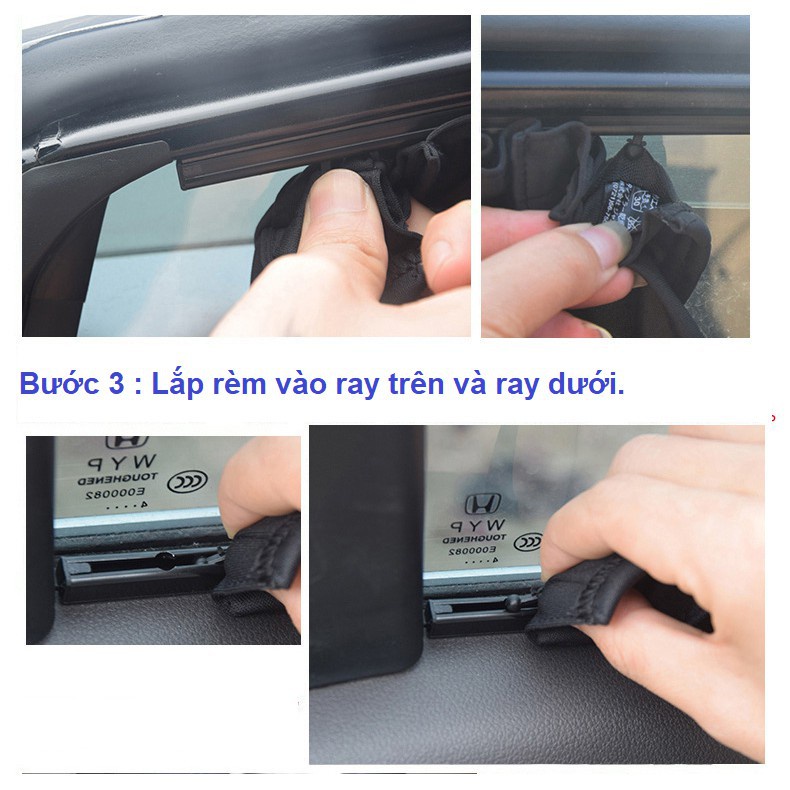 Rèm che nắng cửa kính xe ôtô tiện dụng