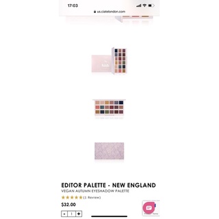 Bảng phấn mắt Ciate London The Editor Palette