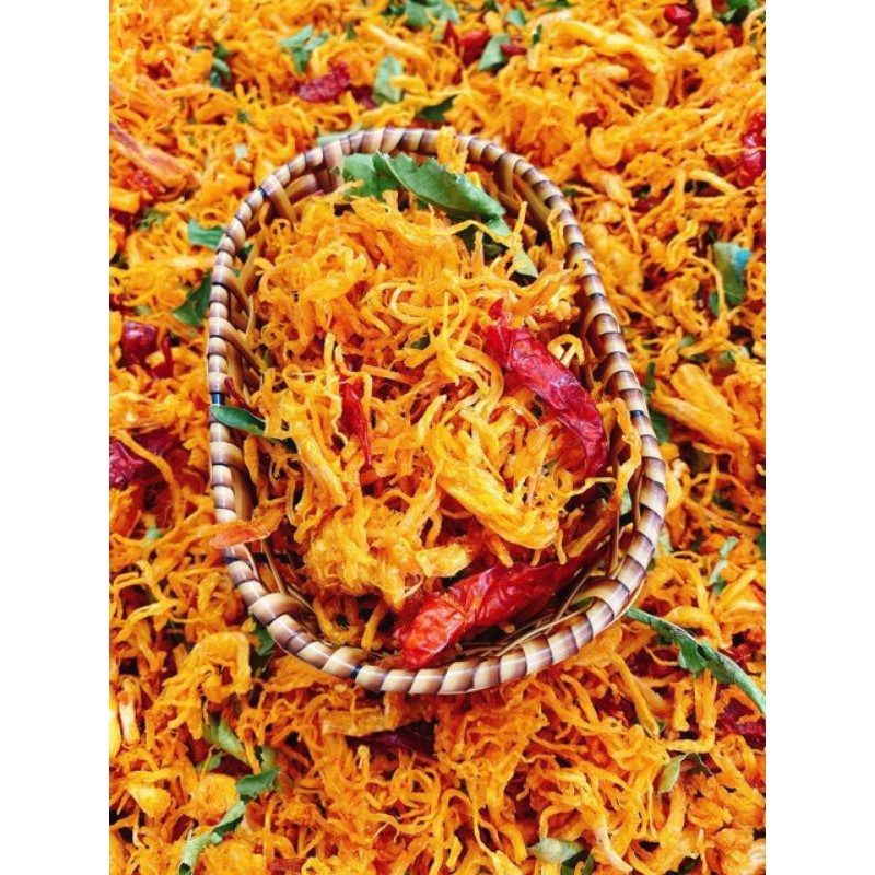 1kg khô gà lá chanh loại siêu ngon_đậm vị