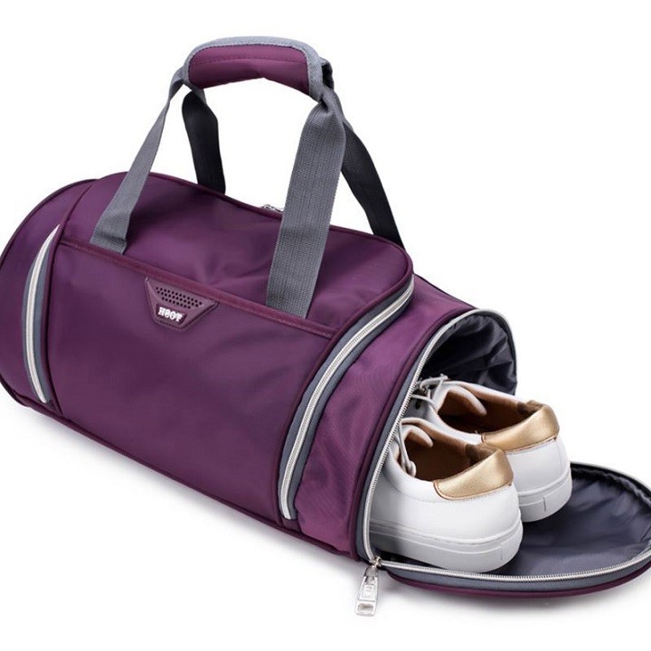 Túi trống thể thao, túi tập gym cỡ lớn chống nước chống thấm có ngăn đựng giày
