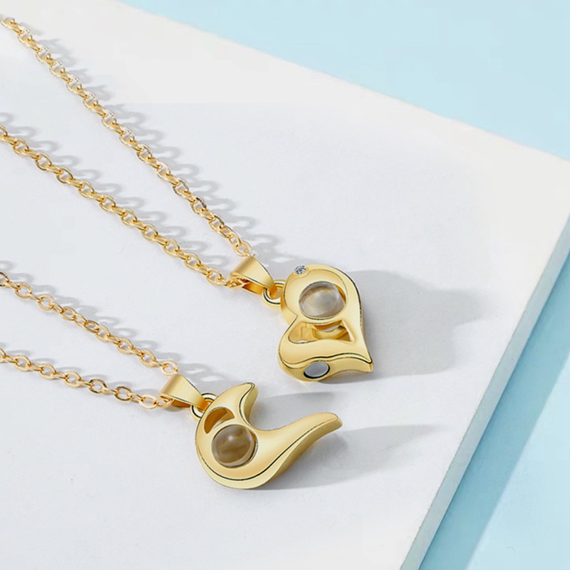 Set 2 Vòng cổ 100 Ngôn Ngữ Tình Yêu Cho Cặp Đôi
