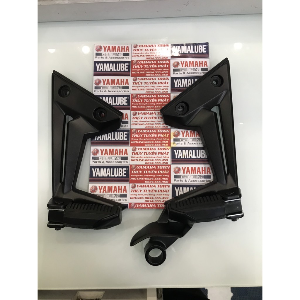 Cụm để chân sau đen nhám ex 135 - 5 số chính hãng yamaha