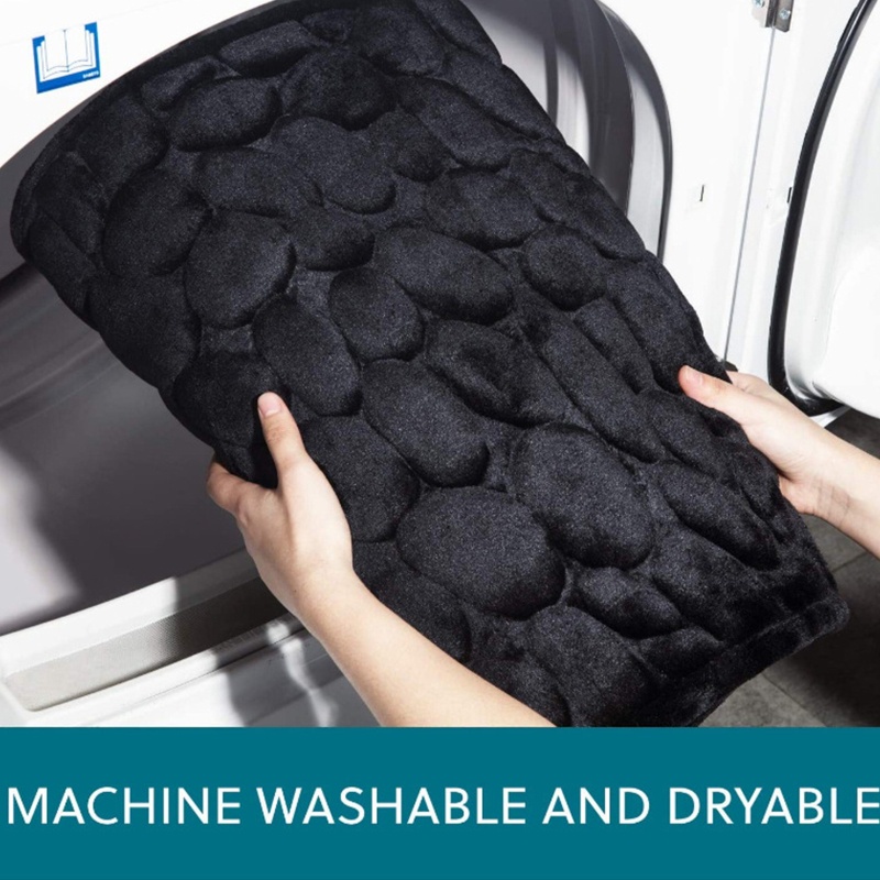 Thảm Mút Hoạt Tính Siêu Thấm Nước Chống Trượt Cho Phòng Tắm