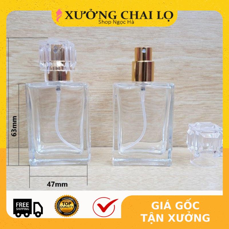 Lọ chiết nước hoa 30ml Nút Lục Giác / lọ dầu thơm