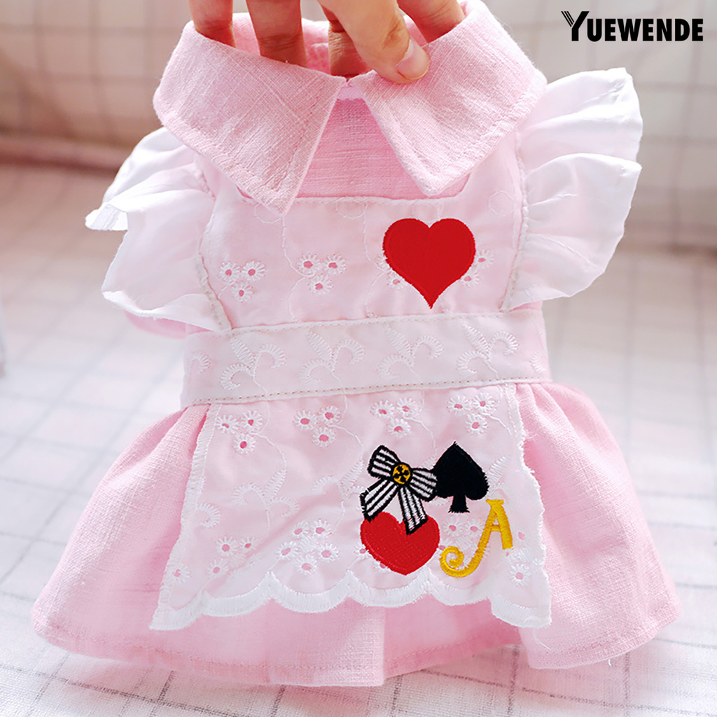 ALICE Đầm In Họa Tiết Xinh Xắn Cho Thú Cưng