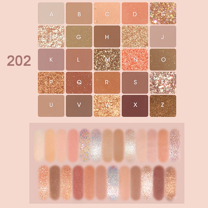 Bảng Phấn Mắt GOGO TALES 25 Màu Play Color Eyeshadow Palette