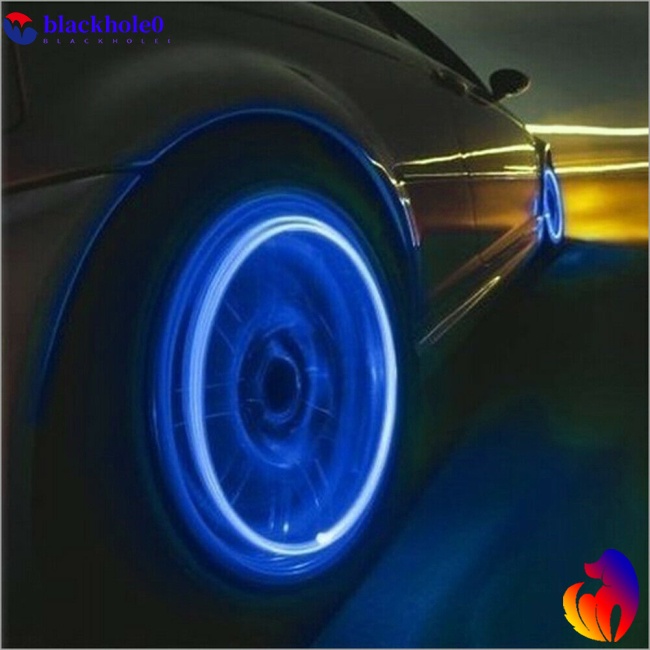 Bộ 4 Vỏ Bọc Van Khí Bánh Xe Có Đèn Led Cảm Ứng Ánh Sáng Thông Minh