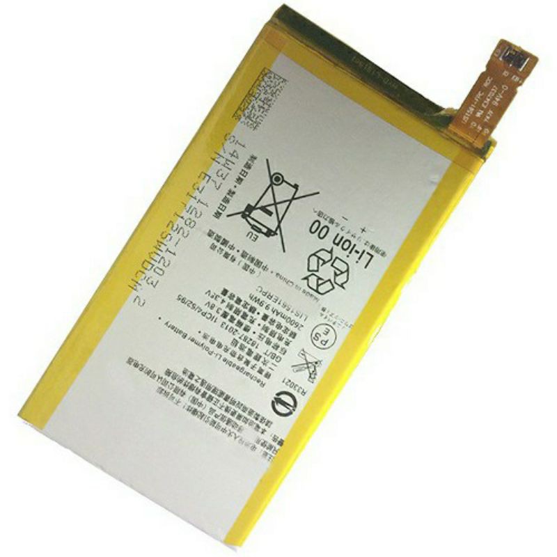 Pin Sony Xperia Z3 Compact, Z3 Mini D5803, D5833 dung lượng 2600mAh bảo hành 6 tháng.